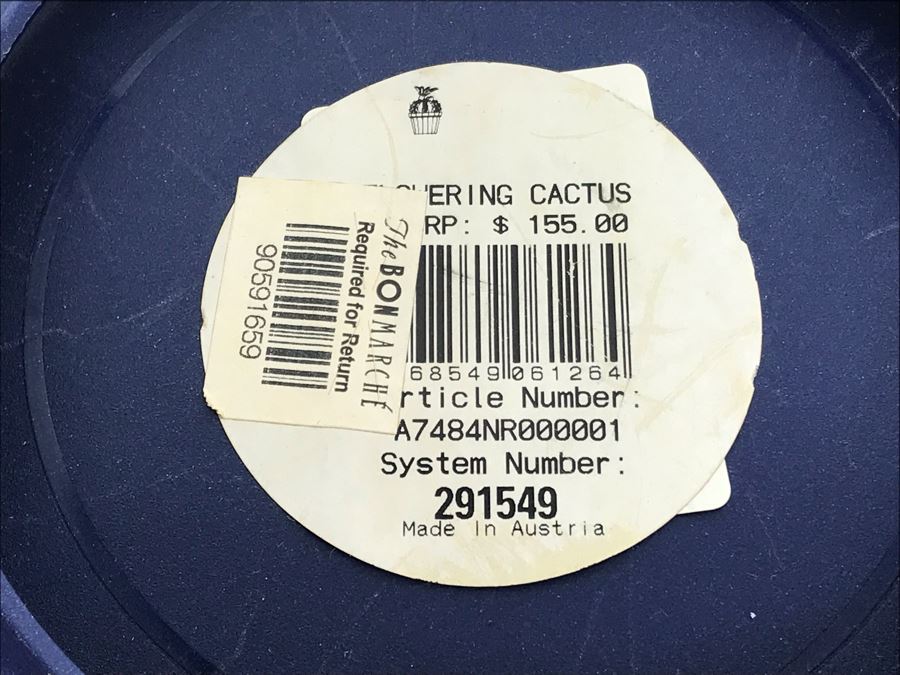 Swarovski Crystal Flowering Cactus With Original Box Retails $155 [Photo 11]