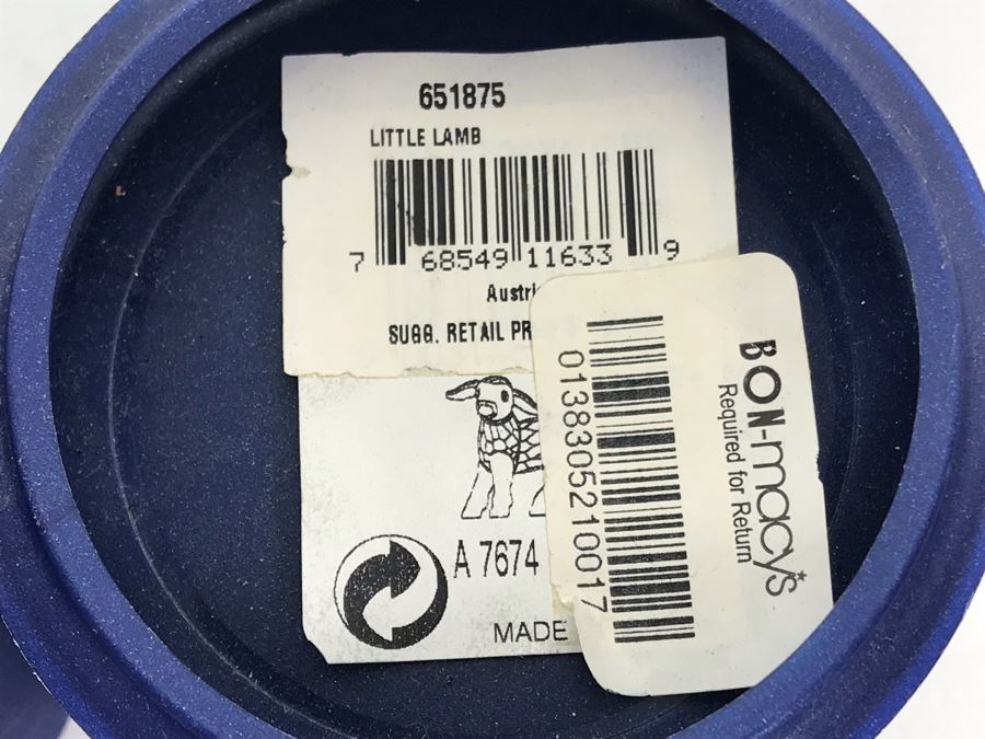 Swarovski Crystal Little Blackhead Lamb And Little Lamb With Original Boxes [Photo 9]