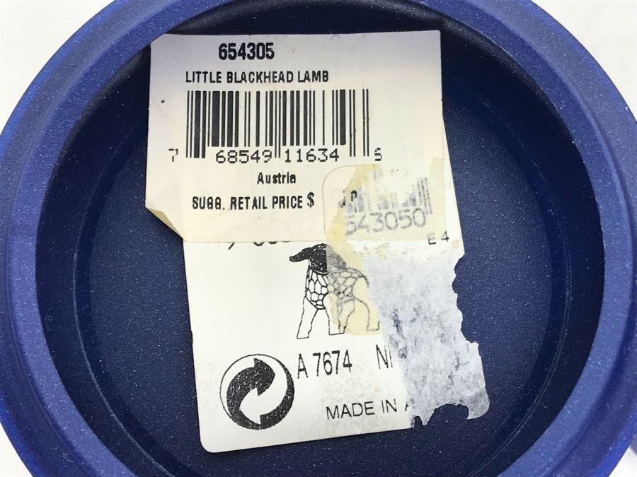 Swarovski Crystal Little Blackhead Lamb And Little Lamb With Original Boxes [Photo 8]