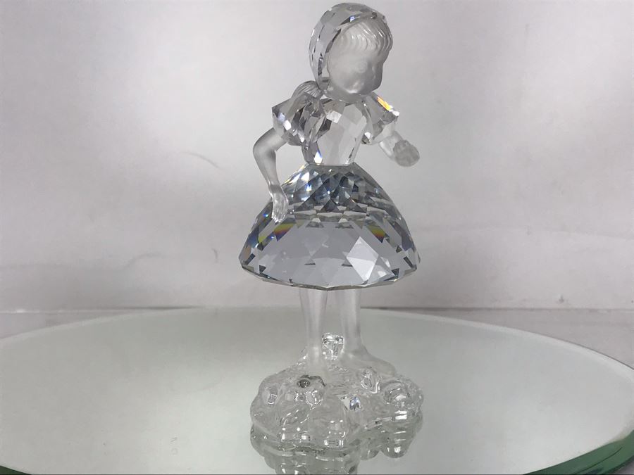 Swarovski Crystal Little Red Riding Hood Girl Figurine - No Box [Photo 10]