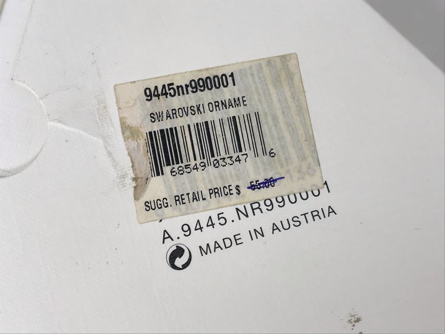 Rare Swarovski Christmas Ornament 1999 With Original Box Selling Online Between $100-$200 [Photo 6]