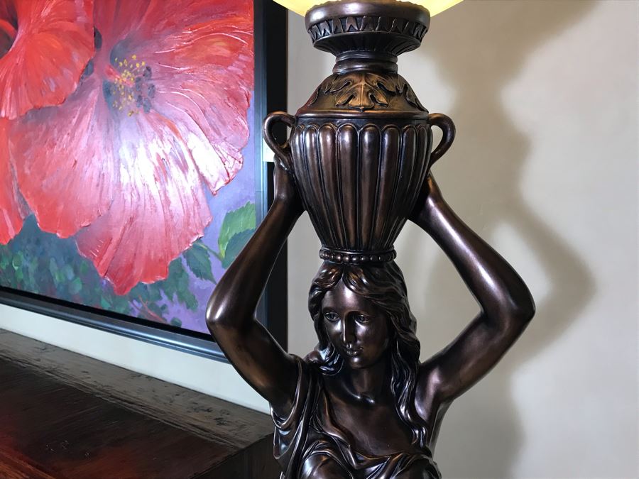 Young Maiden Torchiere Floor Lamp By Pacific Coast Lighting [Photo 5]