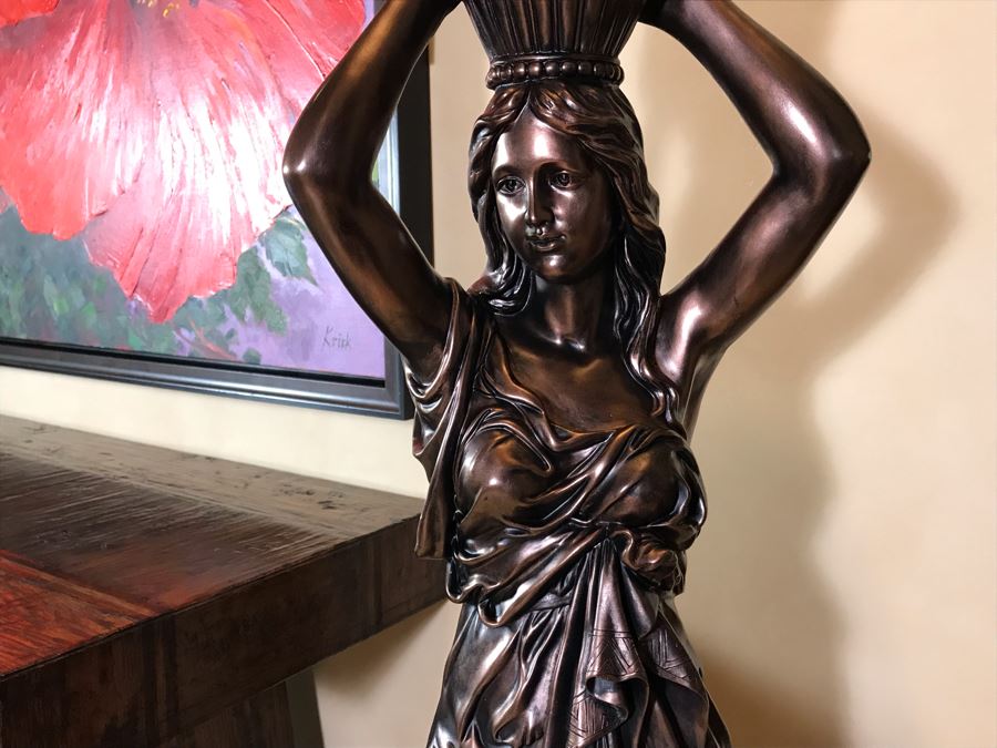 Young Maiden Torchiere Floor Lamp By Pacific Coast Lighting [Photo 6]