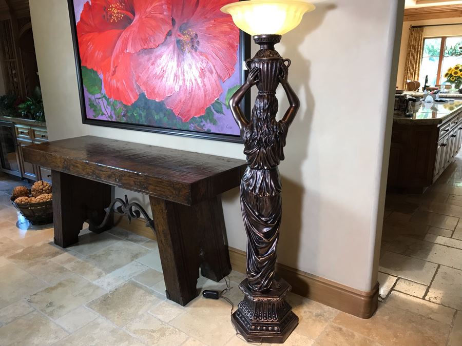 Young Maiden Torchiere Floor Lamp By Pacific Coast Lighting [Photo 2]