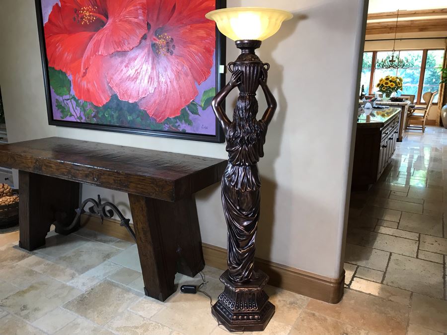 Young Maiden Torchiere Floor Lamp By Pacific Coast Lighting [Photo 11]