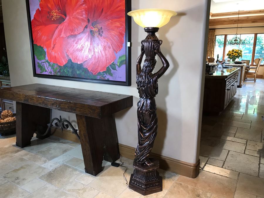 Young Maiden Torchiere Floor Lamp By Pacific Coast Lighting [Photo 9]