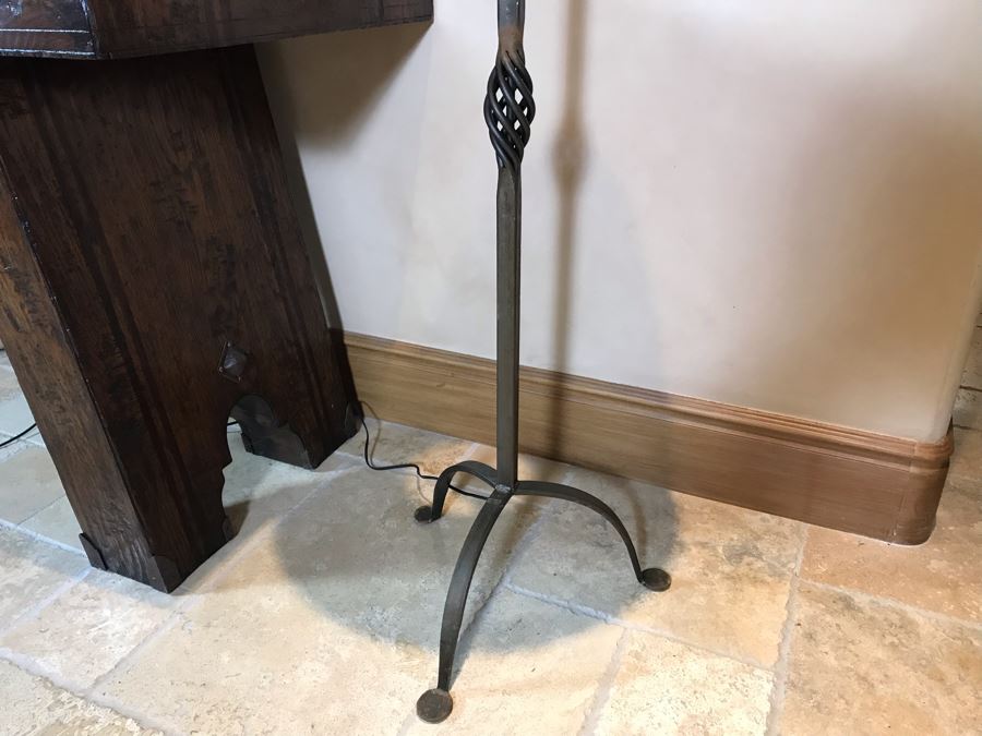 Custom Wrought Iron Floor Lamp [Photo 7]