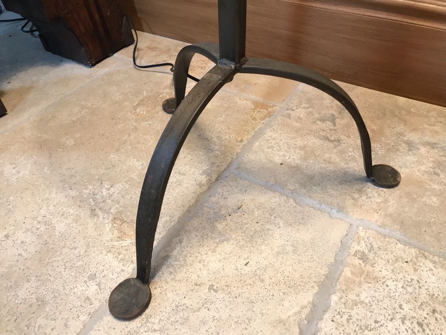 Custom Wrought Iron Floor Lamp [Photo 4]