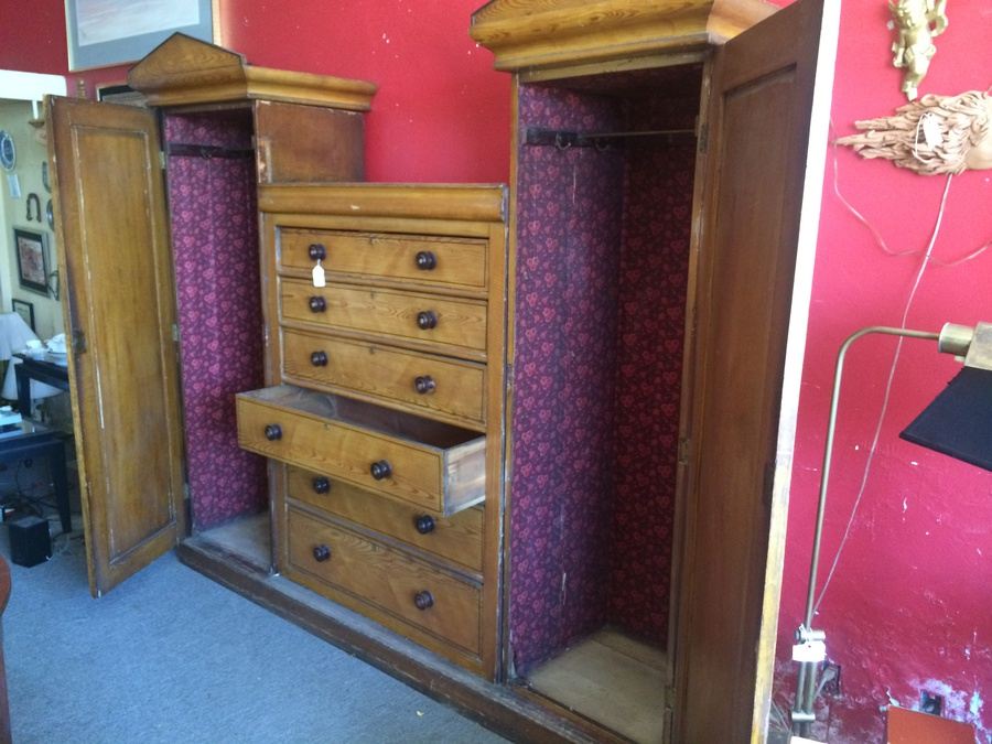 90' Long Faux Finish Pine Piece Late 19th Century European [Photo 2]