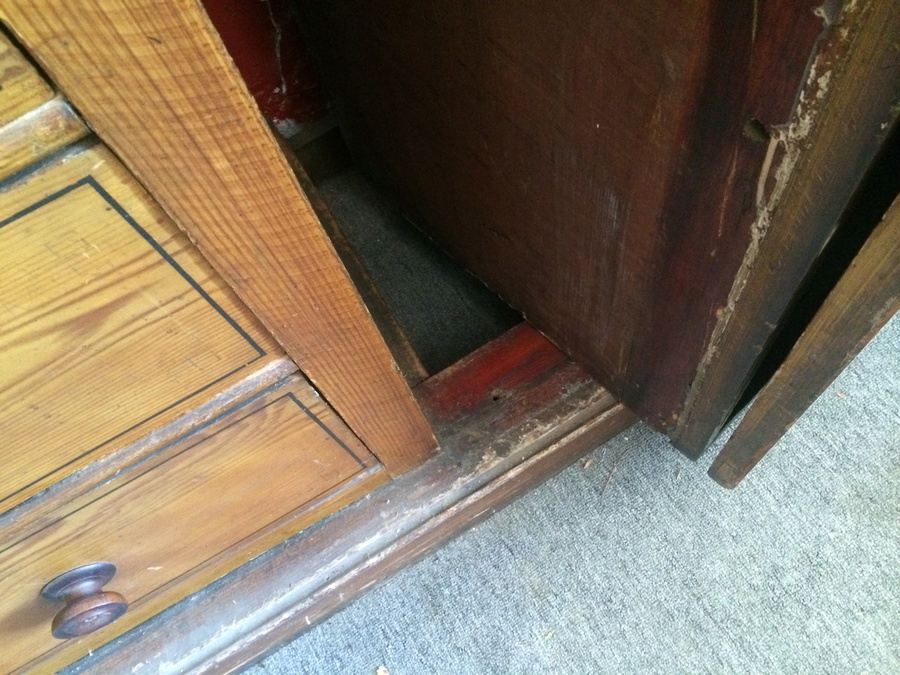 90' Long Faux Finish Pine Piece Late 19th Century European [Photo 19]