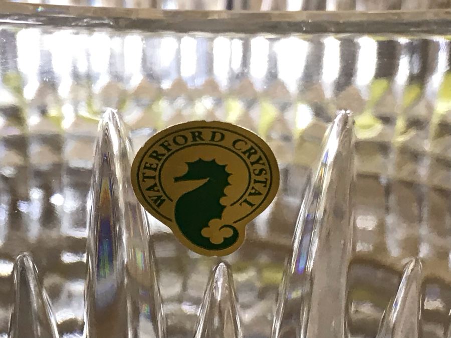 New Waterford Crystal Lisomore Diamond 10in Lead Crystal Bowl With Original Tags Retails $350 [Photo 3]