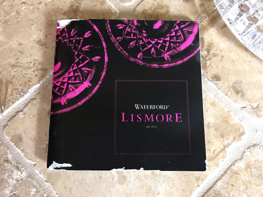 New Waterford Crystal Lisomore Diamond 10in Lead Crystal Bowl With Original Tags Retails $350 [Photo 6]