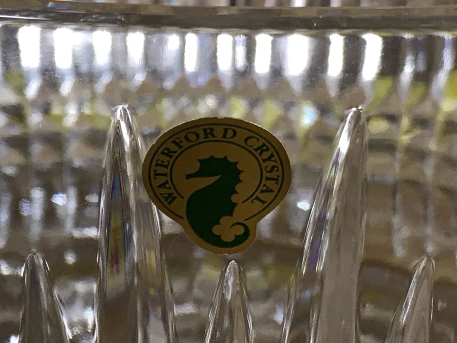 New Waterford Crystal Lisomore Diamond 10in Lead Crystal Bowl With Original Tags Retails $350 [Photo 4]