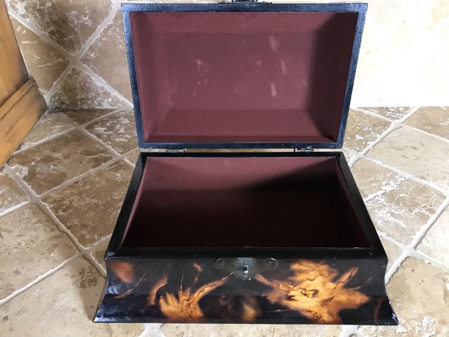 Decorative Box With Handle 13W X 9D X 6H [Photo 6]