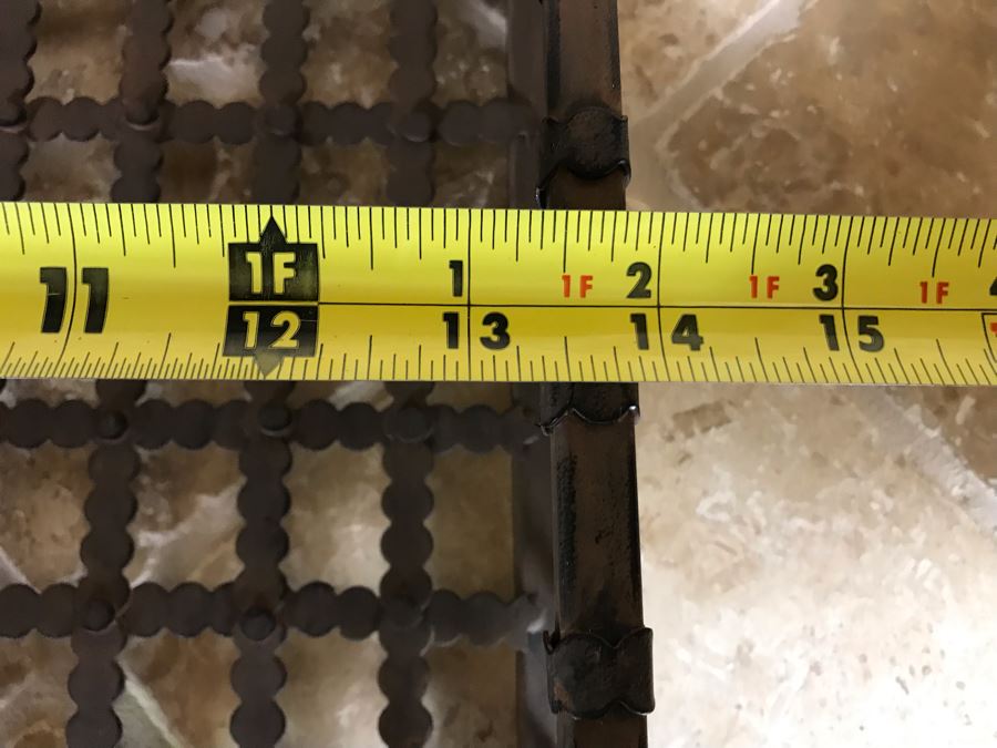 Rustic Metal Tray With Handles 22W X 14D X 5H [Photo 6]