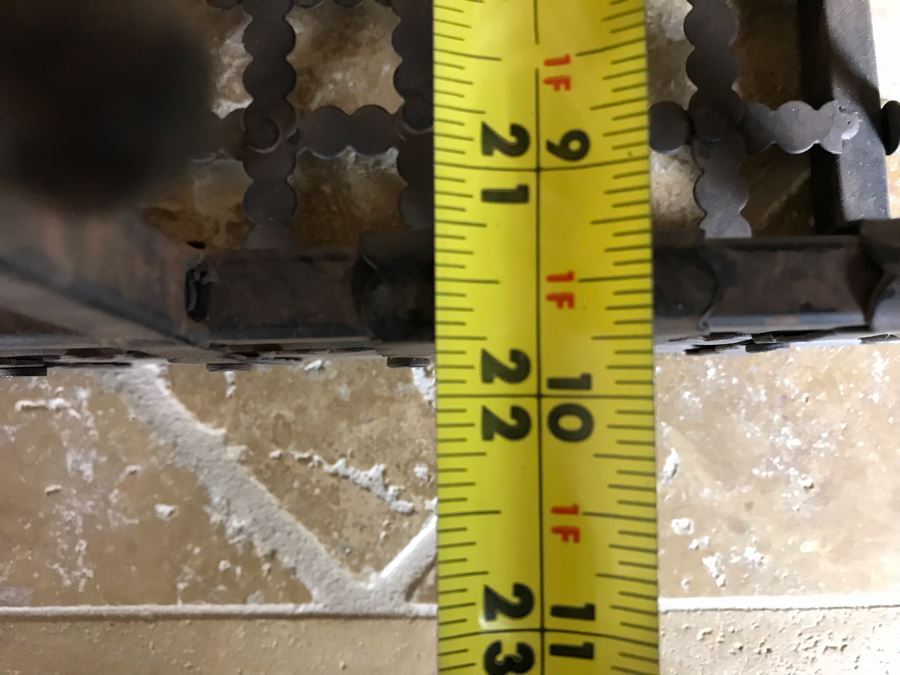 Rustic Metal Tray With Handles 22W X 14D X 5H [Photo 7]