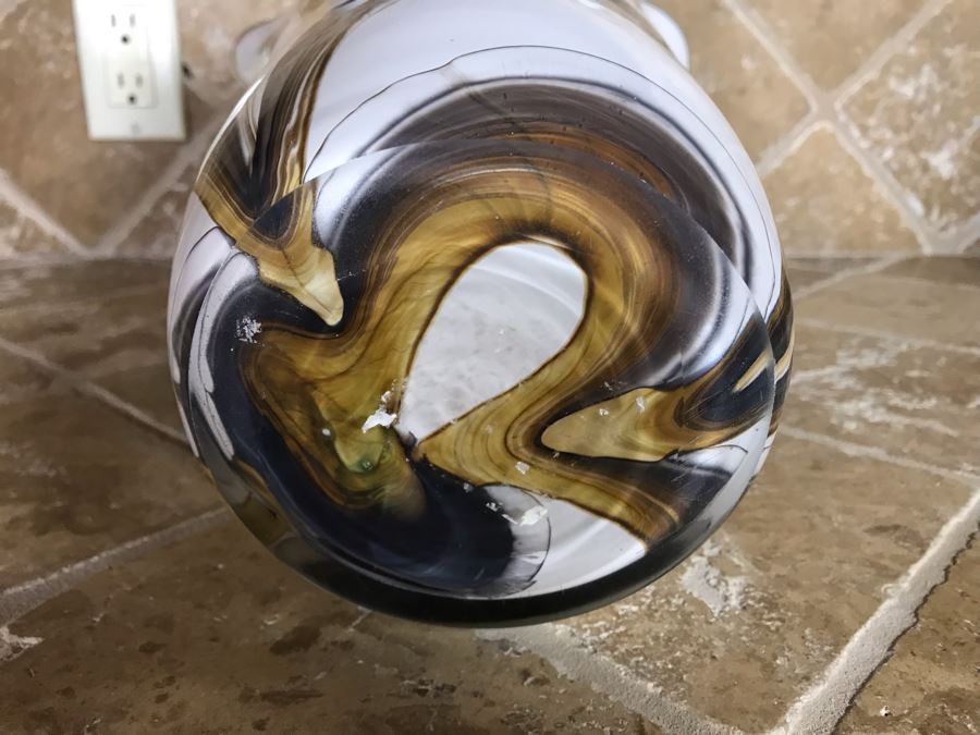 Art Glass Vase 15H [Photo 5]