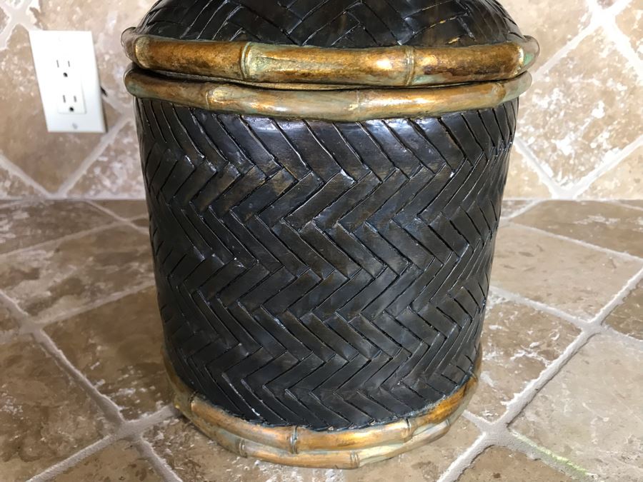 Decorative Lidded Box 9W X 12H [Photo 4]