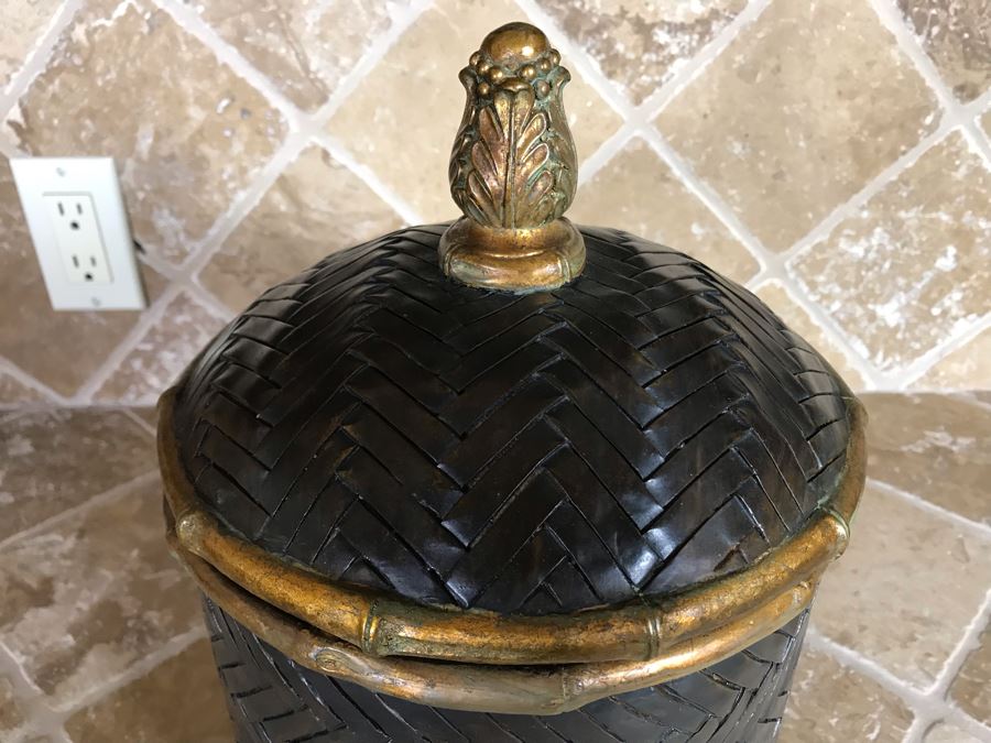 Decorative Lidded Box 9W X 12H [Photo 3]