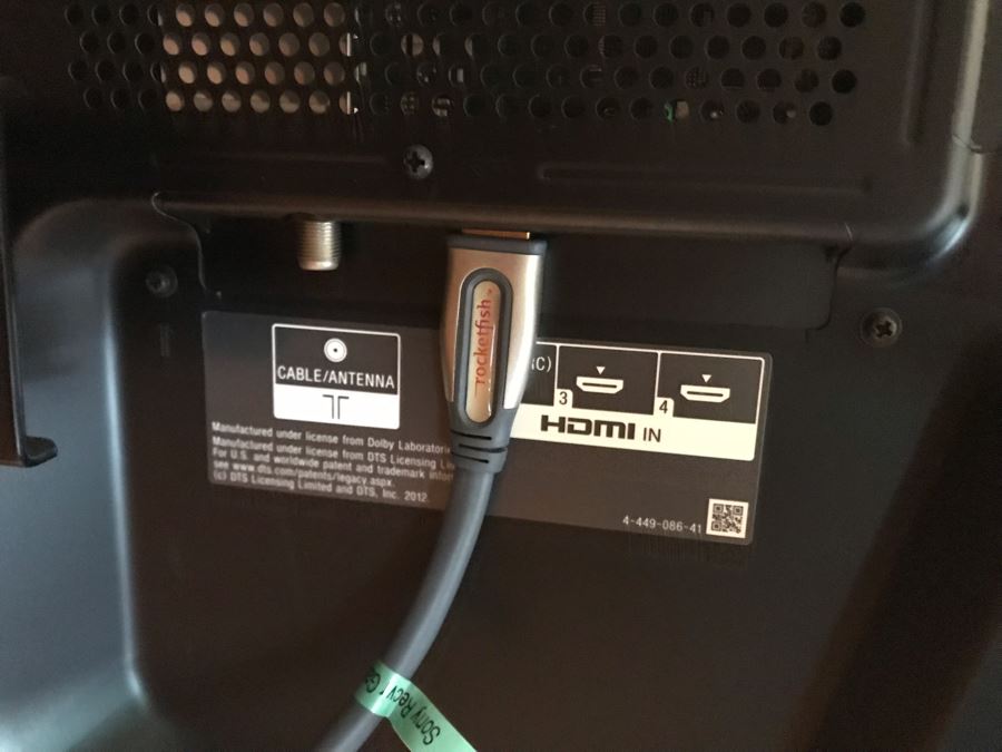 SONY BRAVIA 65' LCD TV Model XBR-65X850A With TV Stand, Four 3-D Glasses And Remote Control [Photo 10]