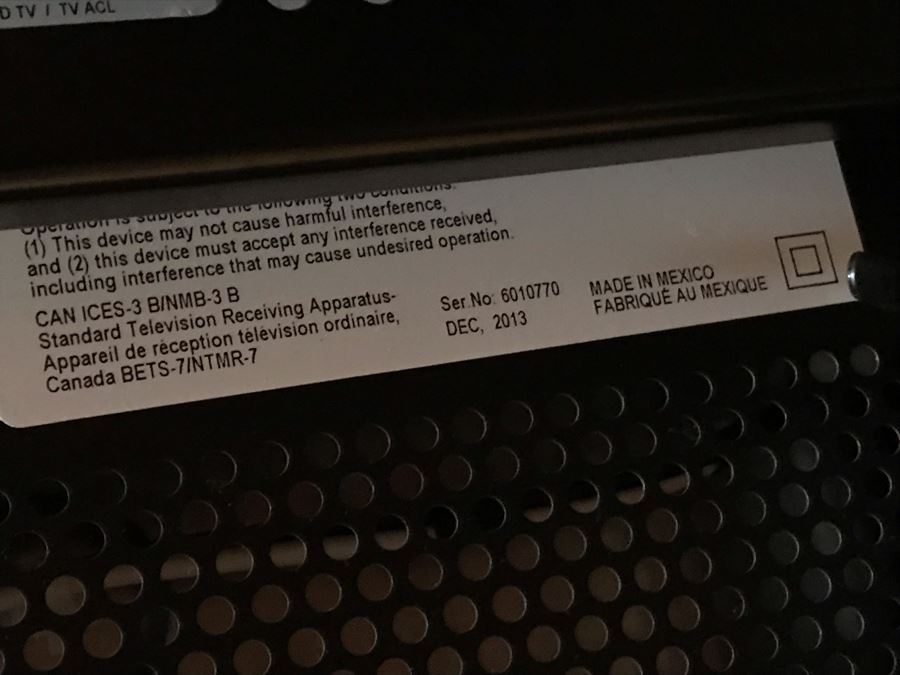 SONY BRAVIA 65' LCD TV Model XBR-65X850A With TV Stand, Four 3-D Glasses And Remote Control [Photo 14]