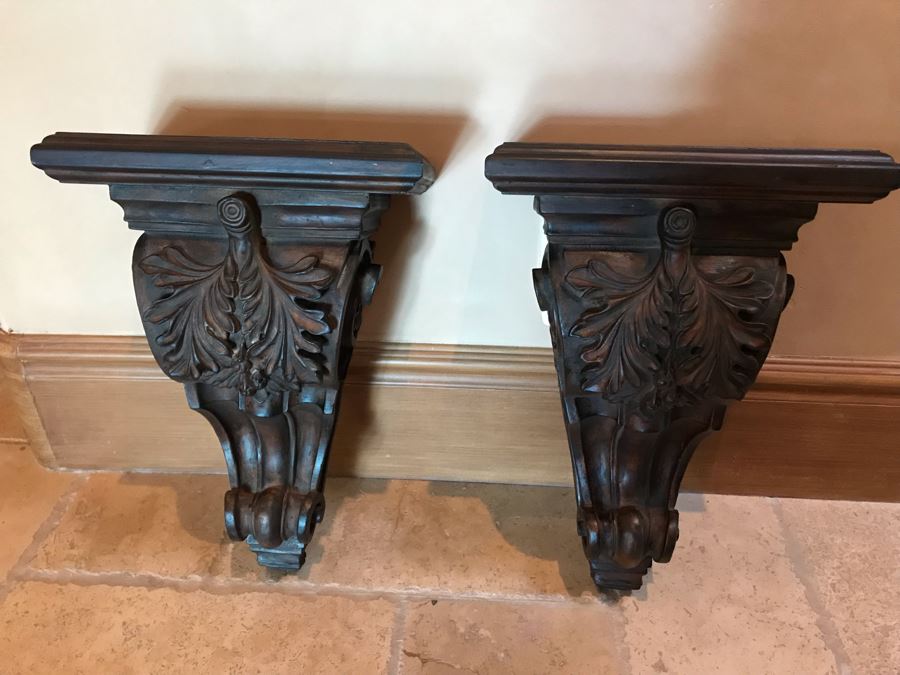 Pair Of New Uttermost Wall Shelves 11.5W X 7D X 16H [Photo 2]