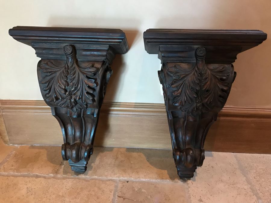 Pair Of New Uttermost Wall Shelves 11.5W X 7D X 16H [Photo 1]