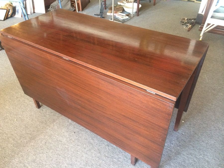 Large Dining Room Gateleg Table with Beautiful Inlay Work [Photo 13]