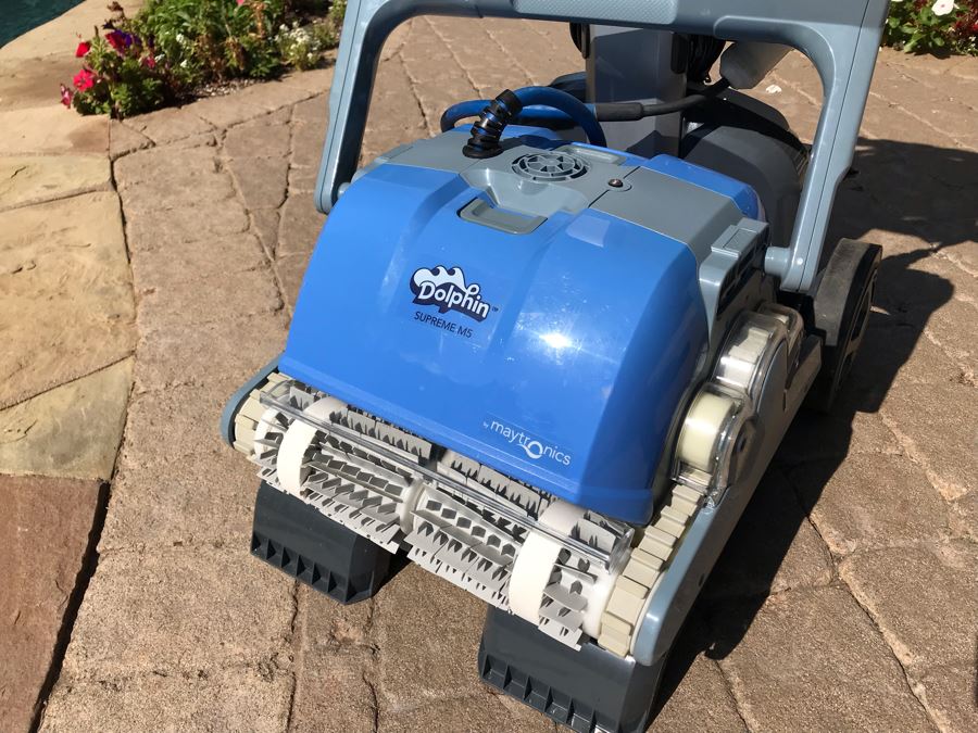 Dolphin Supreme M5 Robotic Pool Cleaner By Maytronics Retails 1,000+