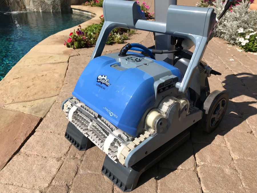 Dolphin Supreme M5 Robotic Pool Cleaner By Maytronics Retails 1,000+