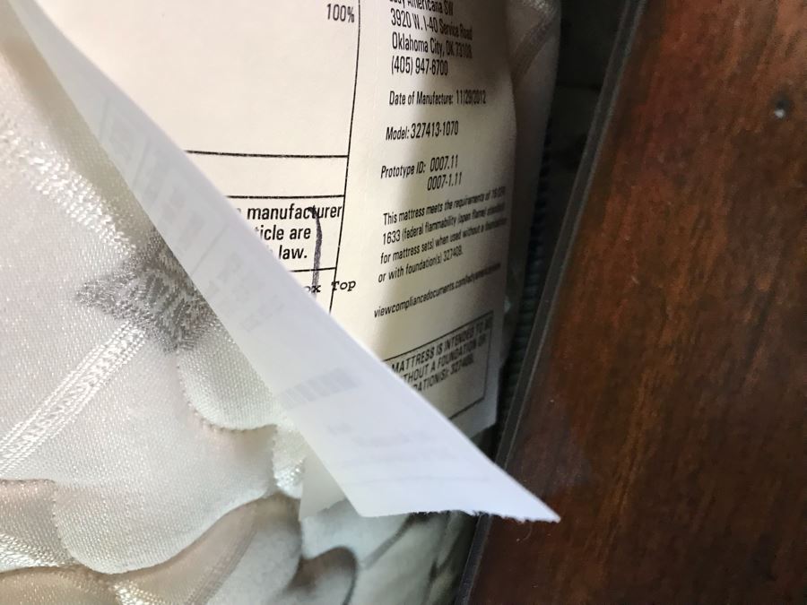 Lexington Furniture Pine Lakes Cal King Bed With Lady Americana Silver Collection Nobility Cal King Mattress (Guest Bed Rarely Used) And High End Bedding 84W X 96L X 71H (PICK UP FROM HOME) Retails $4,500+ [Photo 11]