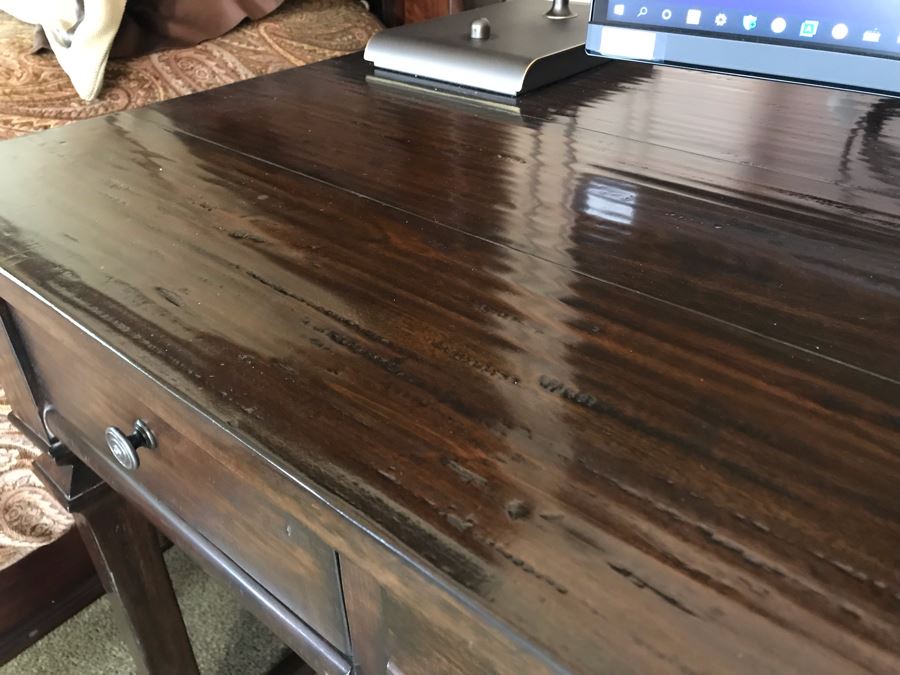 Bernhardt Wooden Desk 62W X 32D X 31H Retails $1,250 [Photo 10]