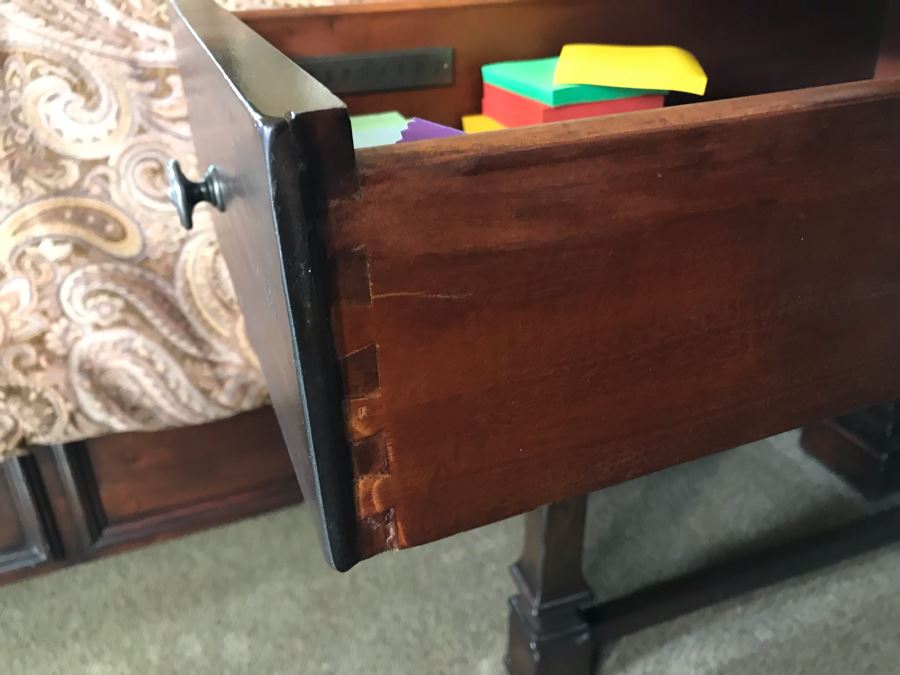 Bernhardt Wooden Desk 62W X 32D X 31H Retails $1,250 [Photo 5]