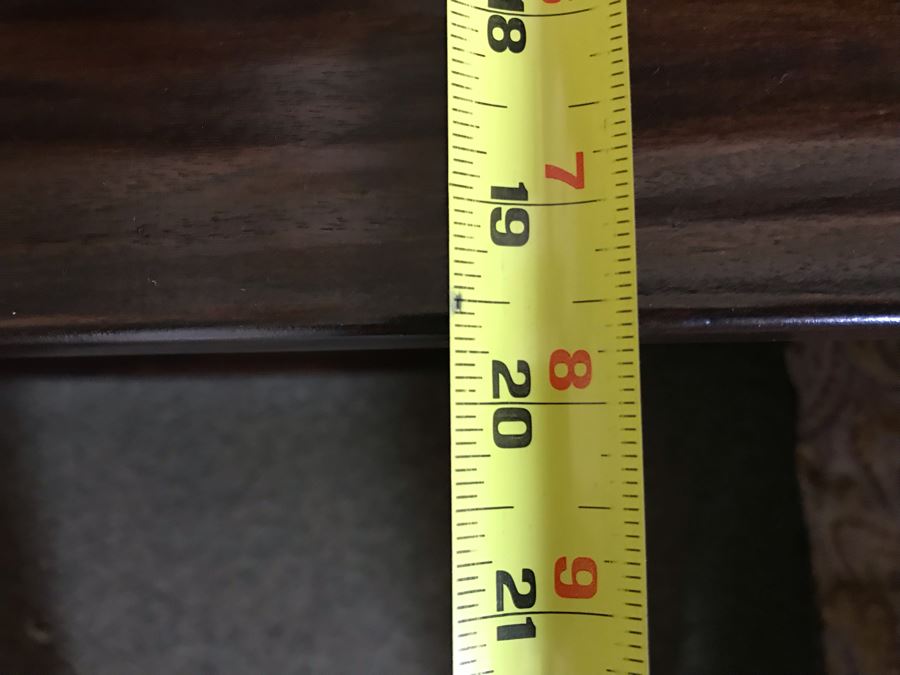 Bernhardt Wooden Nightstand Side Table With Drawer 29.5W X 19.5D X 27.5H Retails $660 [Photo 9]