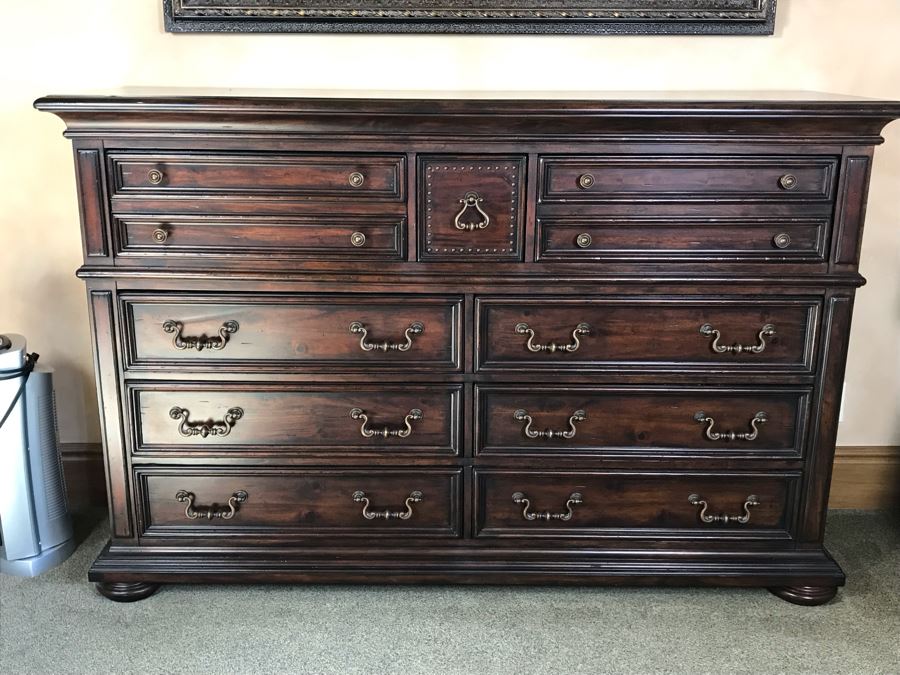 Lexington Precot Dresser 9-Drawer Chest Of Drawers 69W  20D X 45H Retails $1,600  [Photo 3]