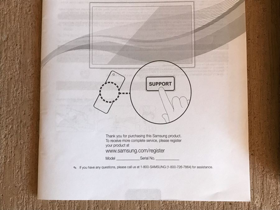 SAMSUMG 60' LED HDTV Model UN60ES6100 With Wall Mounting Hardware And Remote Control (Does Not Include Soundbar) [Photo 6]