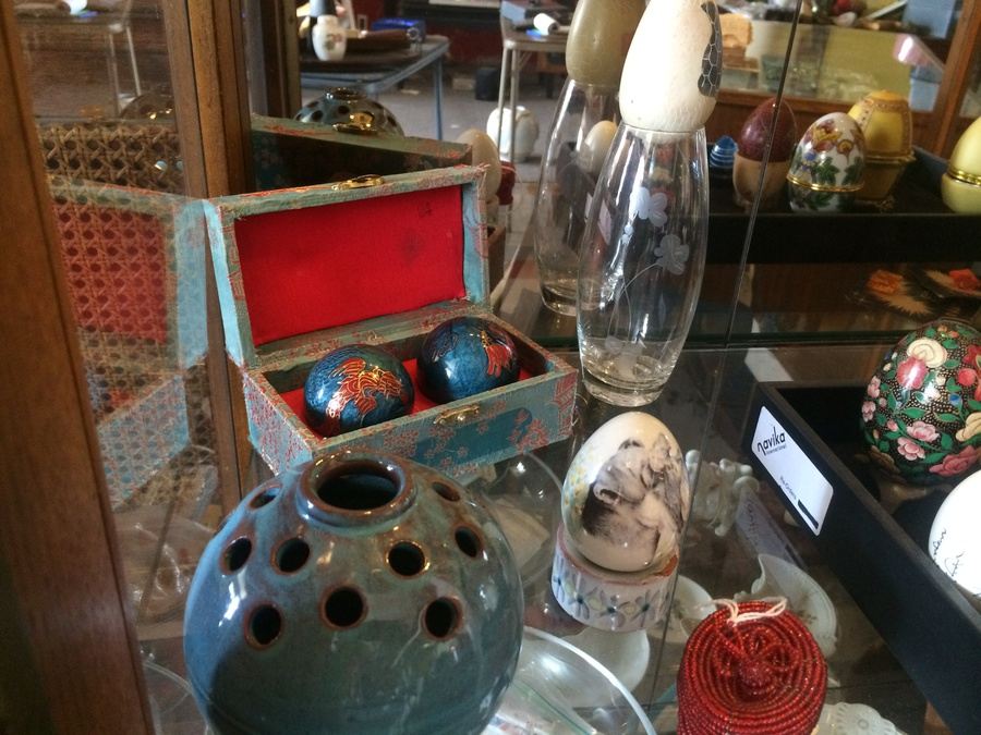 Entire Contents of Tall Display Case Lot (Antique Store Moving) [Photo 23]