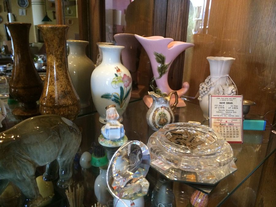 Entire Contents of Tall Display Case Lot (Antique Store Moving) [Photo 18]