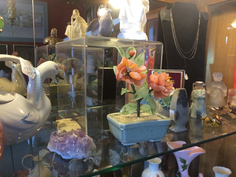 Entire Contents of Tall Display Case Lot (Antique Store Moving) [Photo 7]