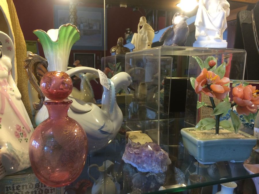 Entire Contents of Tall Display Case Lot (Antique Store Moving) [Photo 6]