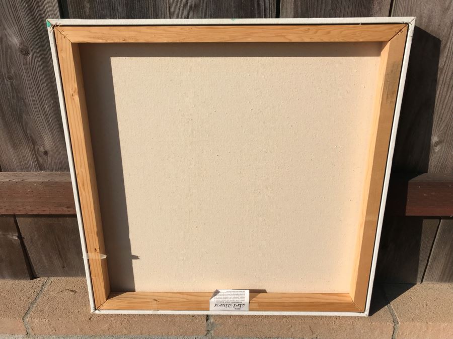 Original Jean Klafs Abstract Expressionist Mixed Media Painting On Canvas 24 X 24 [Photo 8]