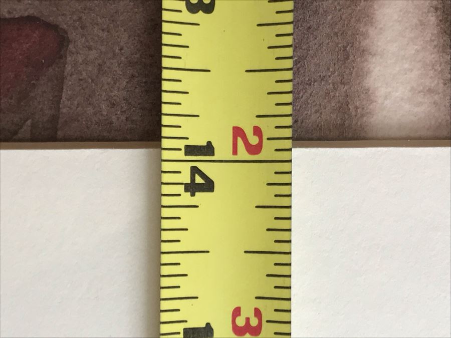 Original Jean Klafs Abstract Expressionist Framed Watercolor Painting On Paper Titled 'Valley Of The Kings' 20.5 X 14 [Photo 11]