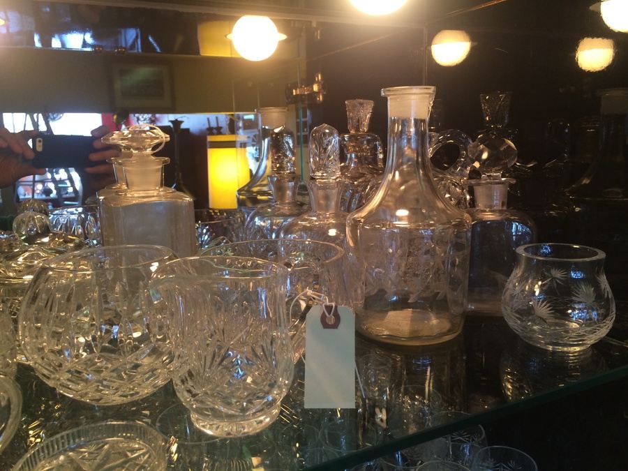 Huge Glass Crystal Lot - Entire Contents of China Cabinet [Photo 4]