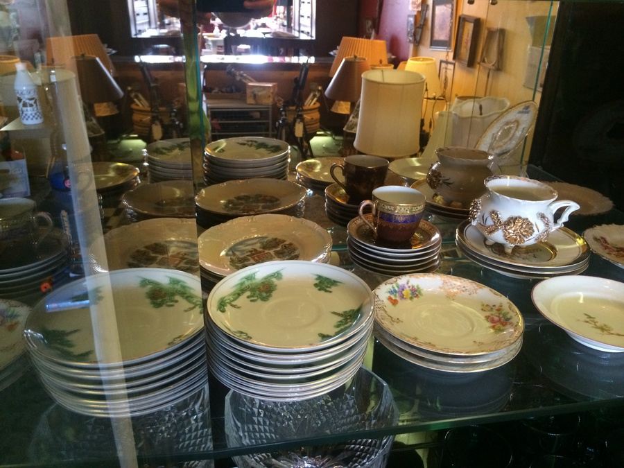 Huge Glass Crystal Lot - Entire Contents of China Cabinet [Photo 7]