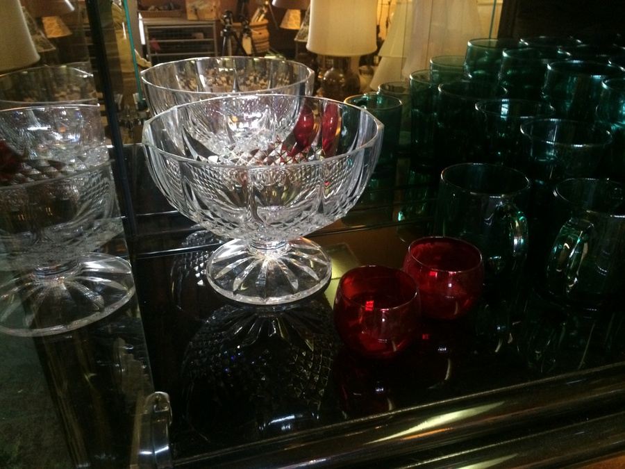 Huge Glass Crystal Lot - Entire Contents of China Cabinet [Photo 9]