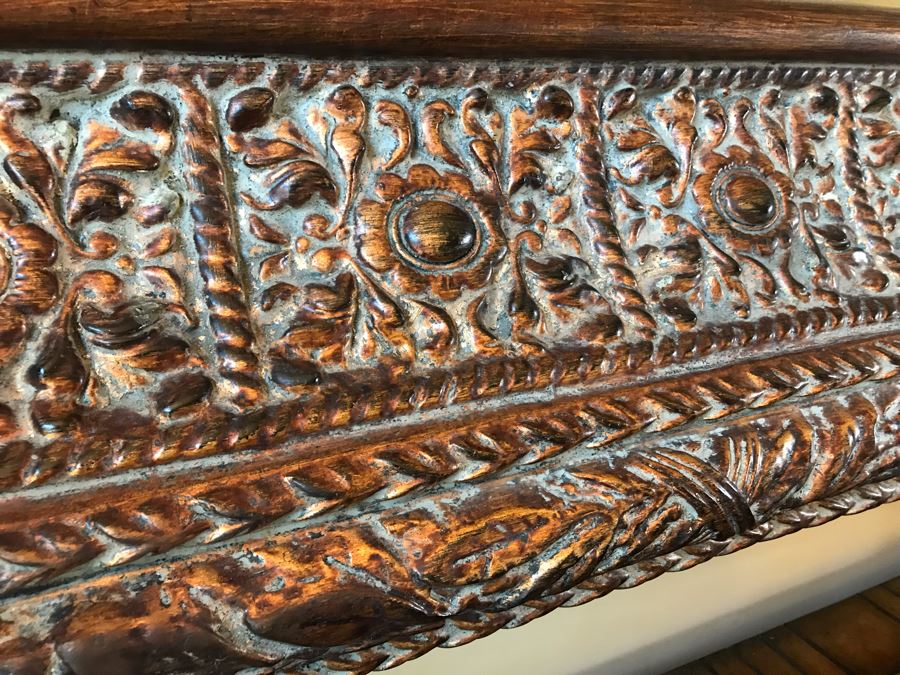 Pair Of Decorative Lightweight (Not Wood) Designer Beveled Glass Mirrors By Stein World, Inc. 41 X 53 Pair Retails $1,340 [Photo 11]