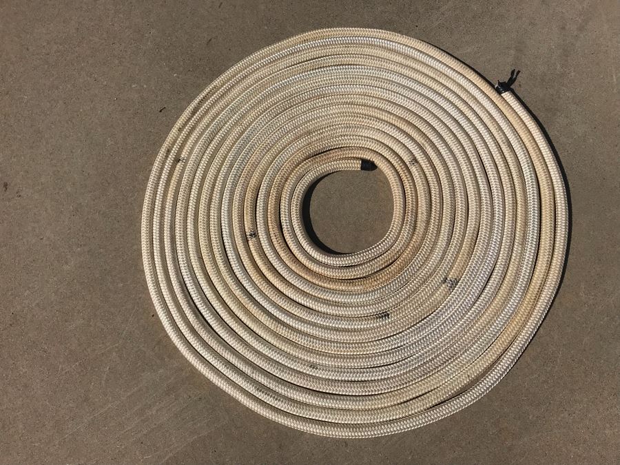Long Braided Nautical Rope 88' Long X 1' Thick [Photo 3]