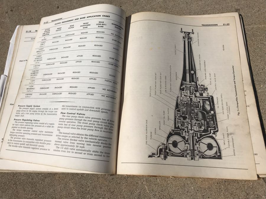 Vintage 1963 Dodge Chrome Hood Ornament With Original 1963 Dodge Custom Eight Eighty Pasenger Car Service Manual [Photo 12]