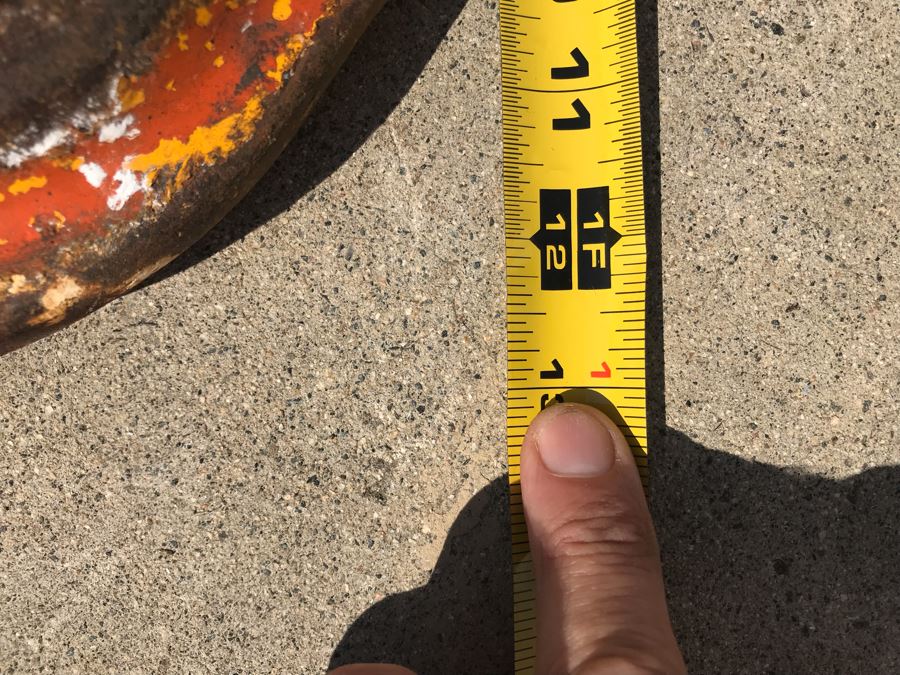 Vintage Industrial Steel Sling Hook XB22 SK-18/20-8 13'L X 8.5'W [Photo 6]