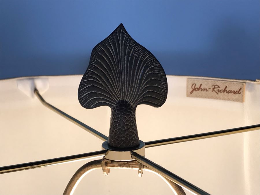 JUST ADDED - Brass Designer Table Lamp 29H [Photo 7]